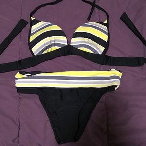 Black White Yellow New Bikini